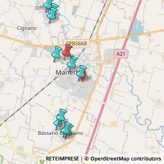 Mappa Via Don I Mazzolari, 25025 Manerbio BS, Italia (2.46727)