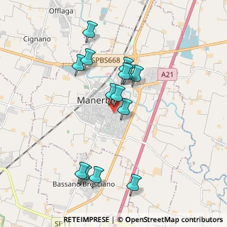 Mappa Via Don I Mazzolari, 25025 Manerbio BS, Italia (1.76143)