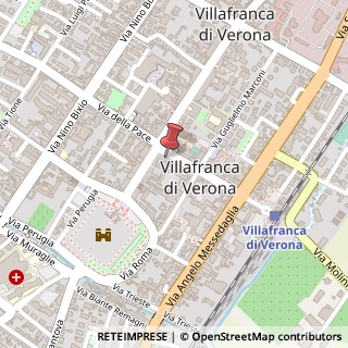 Mappa Corso Garibaldi, 4A, 37069 Villafranca di Verona, Verona (Veneto)