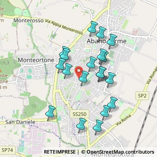 Mappa Via Busonera F., 35031 Abano Terme PD, Italia (0.8625)