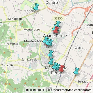 Mappa Via Busonera F., 35031 Abano Terme PD, Italia (1.74929)