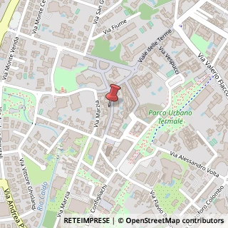 Mappa Via F. Busonera, 13, 35031 Abano Terme, Padova (Veneto)