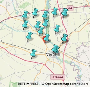 Mappa 5.35833, 13030 Caresanablot VC (6.74556)