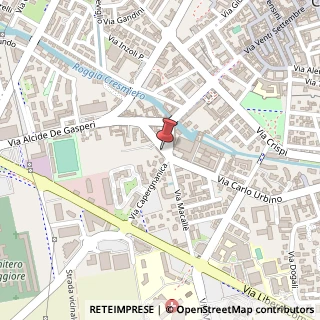 Mappa Via Carlo Urbino, 3, 26013 Crema, Cremona (Lombardia)