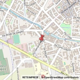 Mappa Via Capergnanica, 3/R, 26013 Crema, Cremona (Lombardia)