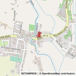 Mappa Via de Salvi, 31, 36020 Albettone, Vicenza (Veneto)