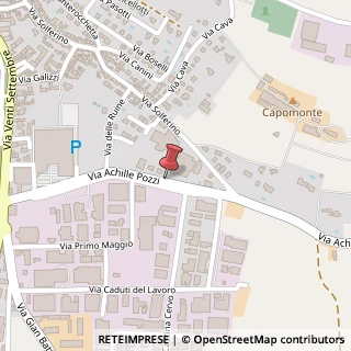 Mappa Via Achille Pozzi, 17, 25013 Carpenedolo, Brescia (Lombardia)