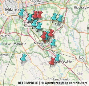 Mappa SP 39, 20077 Melegnano MI, Italia (6.52)