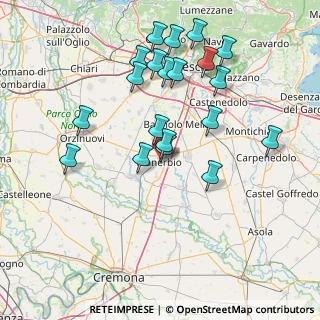 Mappa Via Giacomo Matteotti, 25025 Manerbio BS, Italia (15.366)