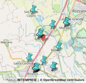 Mappa Via Papa Giovanni XXIII, 20080 Zibido San Giacomo MI, Italia (2.245)