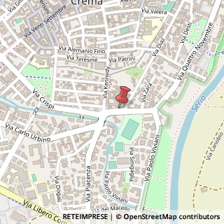 Mappa Via IV Novembre, 52, 26013 Crema, Cremona (Lombardia)