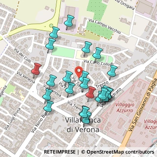 Mappa Via Bologna, 37069 Villafranca di Verona VR, Italia (0.22308)