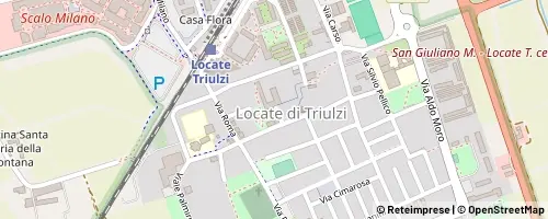 Mappa Locate di Triulzi