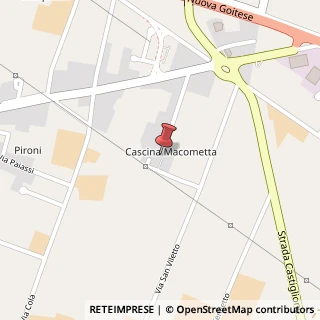 Mappa Via Macometa, 7, 46043 Castiglione delle Stiviere, Mantova (Lombardia)
