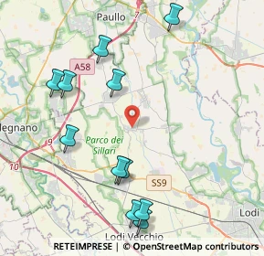 Mappa Via 4 Novembre, 26837 Quartiano LO, Italia (4.67182)