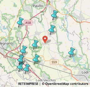 Mappa 26837 Quartiano LO, Italia (4.68091)