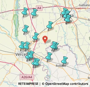 Mappa Via S. Pietro, 28060 Casalino NO, Italia (8.2585)