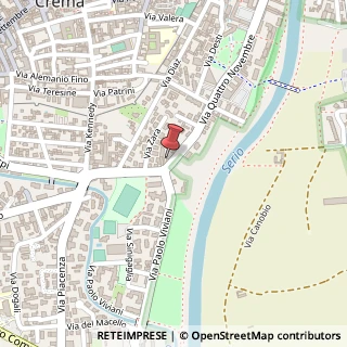 Mappa Via IV Novembre, 40, 26013 Crema, Cremona (Lombardia)