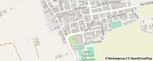 Mappa Bagnolo Cremasco