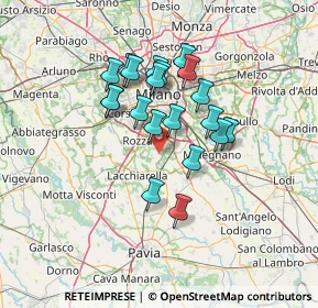 Mappa 20090 Pieve Emanuele MI, Italia (11.145)