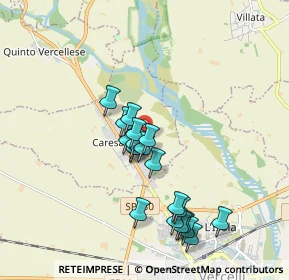 Mappa Via Aldo Moro, 13030 Caresanablot VC, Italia (1.6465)