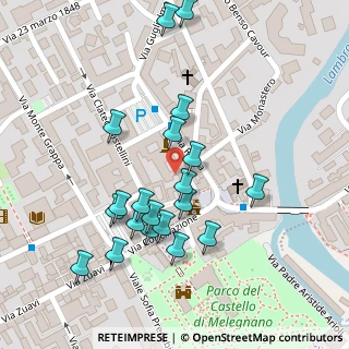 Mappa Piazza Giuseppe Garibaldi, 20077 Melegnano MI, Italia (0.1195)