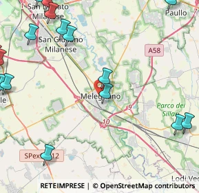 Mappa , 20077 Melegnano MI, Italia (6.857)