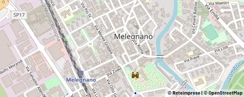 Mappa Melegnano