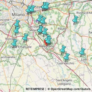 Mappa , 20077 Melegnano MI, Italia (9.265)