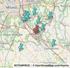 Mappa , 20077 Melegnano MI, Italia (6.3175)