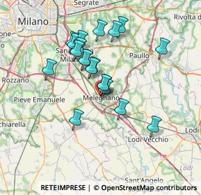 Mappa , 20077 Melegnano MI, Italia (6.135)