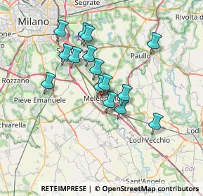 Mappa , 20077 Melegnano MI, Italia (5.96)