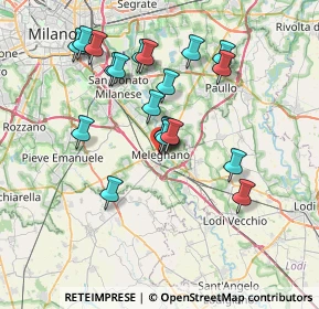 Mappa , 20077 Melegnano MI, Italia (6.8055)