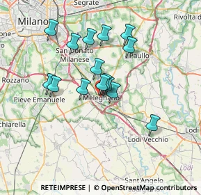 Mappa , 20077 Melegnano MI, Italia (5.708)