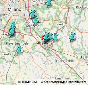 Mappa , 20077 Melegnano MI, Italia (7.7105)