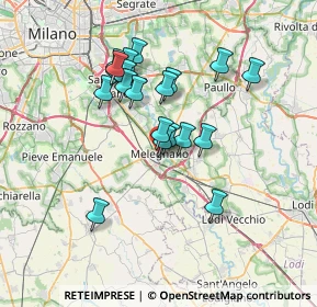 Mappa , 20077 Melegnano MI, Italia (6.0425)