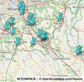 Mappa , 20077 Melegnano MI, Italia (8.744)