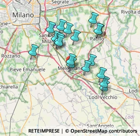 Mappa , 20077 Melegnano MI, Italia (6.31947)
