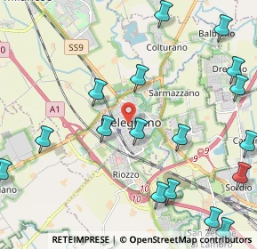 Mappa , 20077 Melegnano MI, Italia (2.80118)