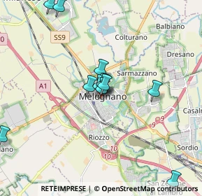 Mappa , 20077 Melegnano MI, Italia (1.6525)