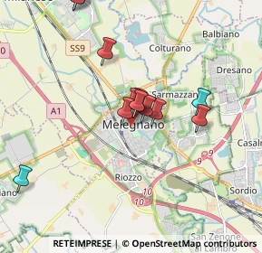 Mappa , 20077 Melegnano MI, Italia (1.62083)