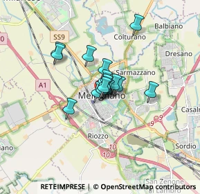 Mappa , 20077 Melegnano MI, Italia (0.90438)