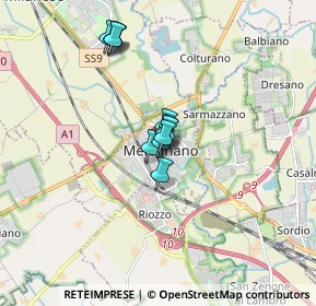 Mappa , 20077 Melegnano MI, Italia (1.15727)