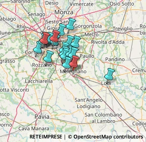 Mappa , 20077 Melegnano MI, Italia (10.5865)