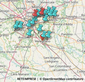 Mappa , 20077 Melegnano MI, Italia (14.827)