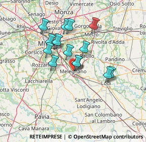 Mappa , 20077 Melegnano MI, Italia (11.54867)