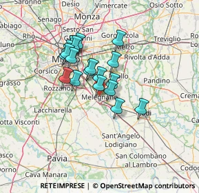 Mappa , 20077 Melegnano MI, Italia (10.312)