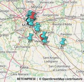 Mappa , 20077 Melegnano MI, Italia (13.582)