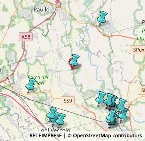 Mappa 26832 Galgagnano LO, Italia (5.93353)