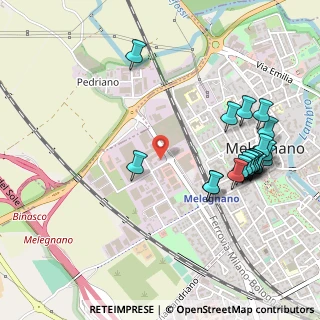 Mappa Via Morandi, 20077 Melegnano MI, Italia (0.567)